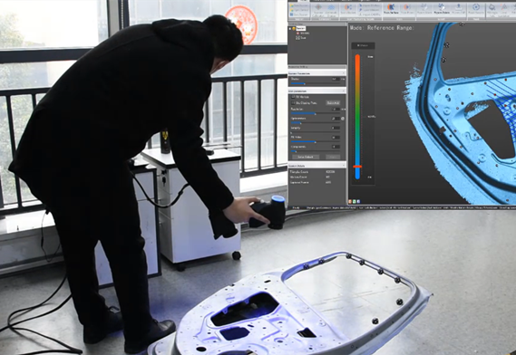 نظام التصوير الفوتوغرافي للماسحات الضوئية بالليزر ثلاثية الأبعاد