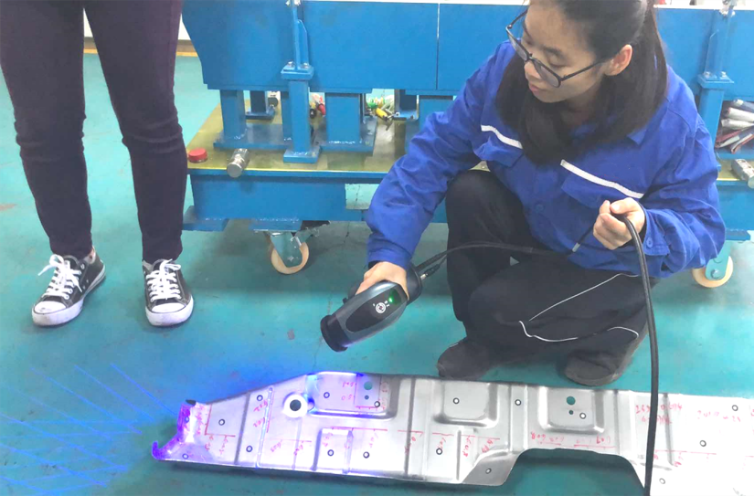 الأجزاء المعدنية ورقة قياس الأبعاد ثلاثية الأبعاد