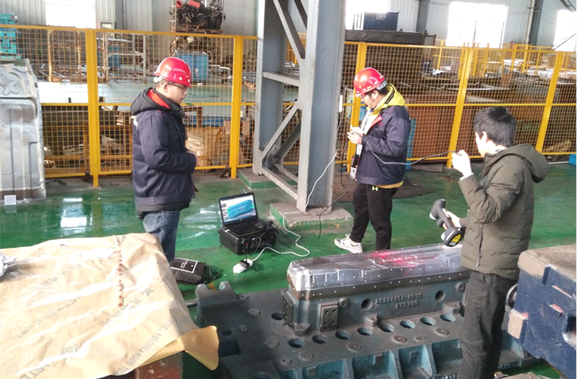 مسح ثلاثي الأبعاد لصيانة قالب الحقن وإصلاحه وإصلاحه