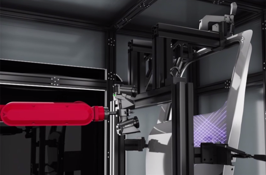 نظام المسح الآلي ثلاثي الأبعاد للفحص ثلاثي الأبعاد