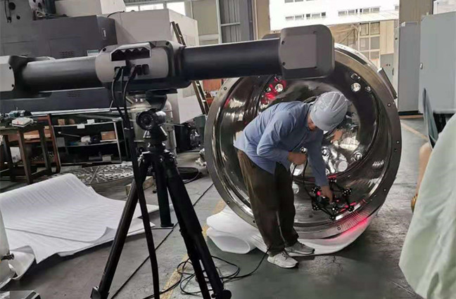 ماسح ضوئي ثلاثي الأبعاد للتتبع البصري لصيانة المعدات وإصلاحها وعمرها