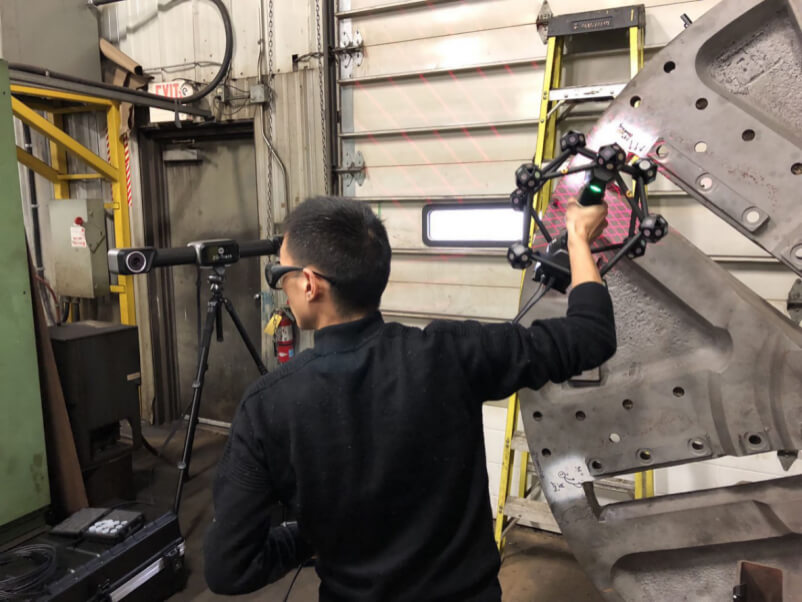 كيف يمكن أن تساعد ZG العملاء في إجراء فحص الجودة لجزء الصب الكبير بشكل أفضل وأسرع؟