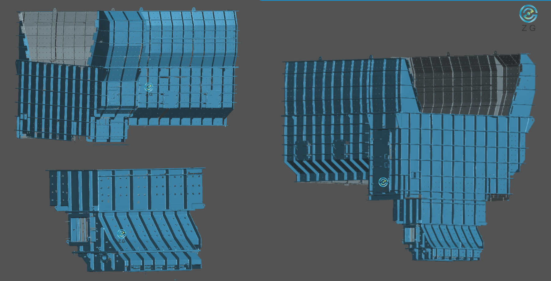 \"كيف يمكن للماسح الضوئي ZG 3D وحلول القياس التصويري أن يجعل المهمة مستحيلة حقيقة واقعة لفحص معدات التعدين؟\"