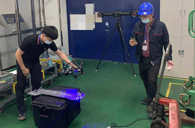 التفتيش الأبعاد ثلاثي الأبعاد للجزء المعدني ورقة